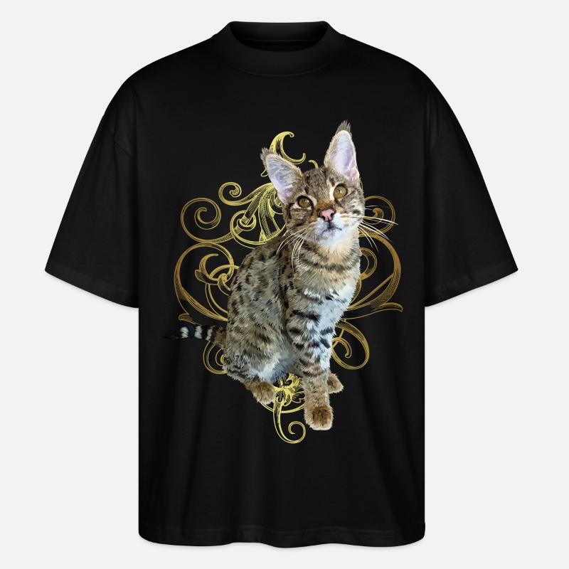 Tabby - Stanley/Stella Oversized Unisex Organic T-shirt Blaster 2.0 - black