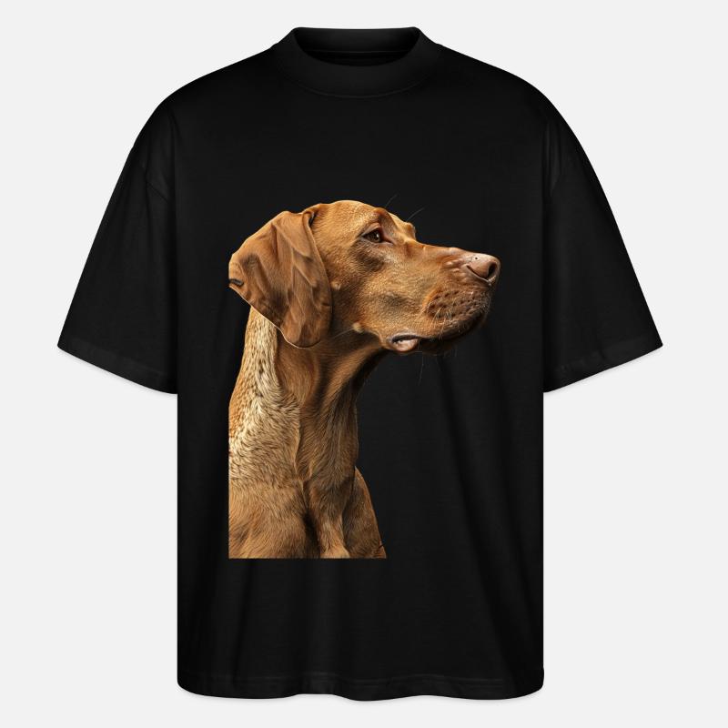 Vizsla - Stanley/Stella Oversized Unisex Bio T-Shirt Blaster 2.0 - Schwarz