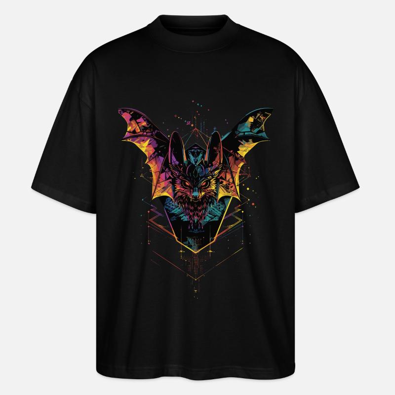 Schläger - Stanley/Stella Oversized Unisex Bio T-Shirt Blaster 2.0 - Schwarz