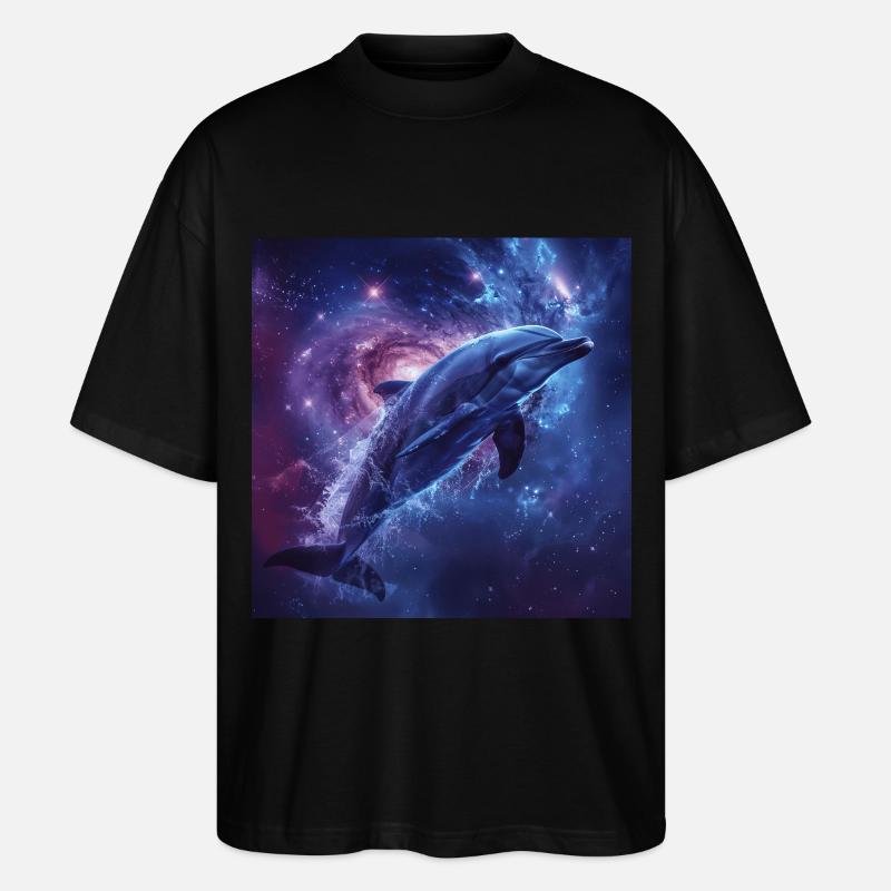 Dauphin - T-shirt bio Blaster 2.0 coupe oversize Stanley/Stella Unisexe - noir