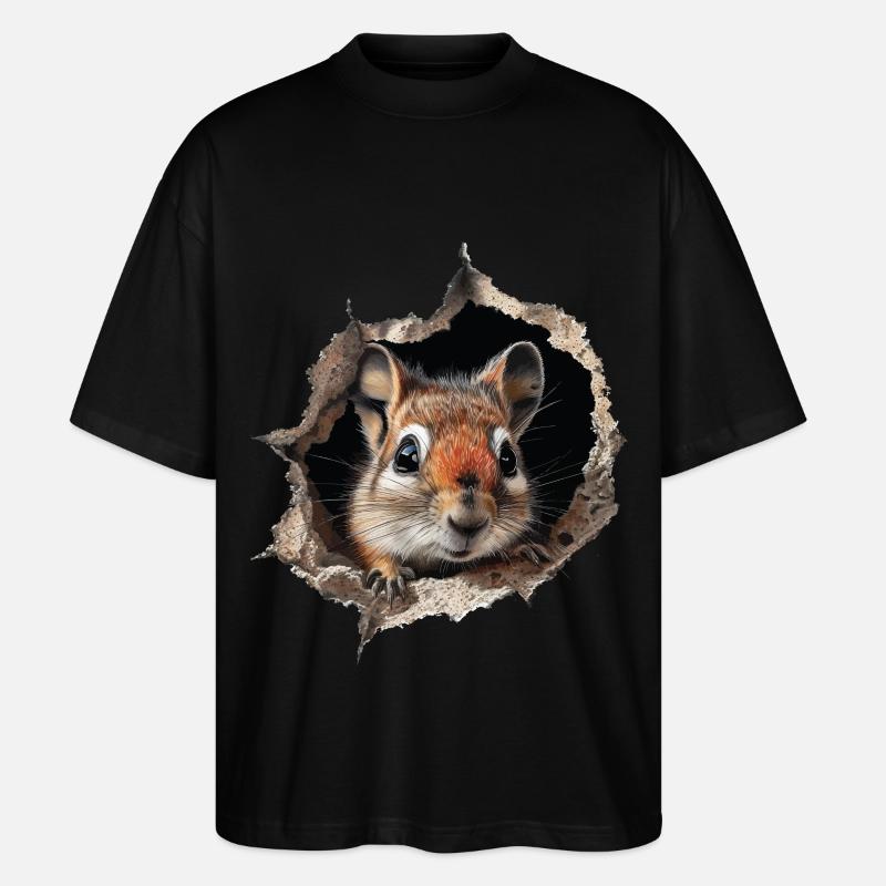 Tranquilizer Bomber - Stanley/Stella Oversized Unisex Organic T-shirt Blaster 2.0 - black