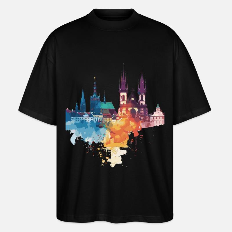 Élan - T-shirt bio Blaster 2.0 coupe oversize Stanley/Stella Unisexe - noir