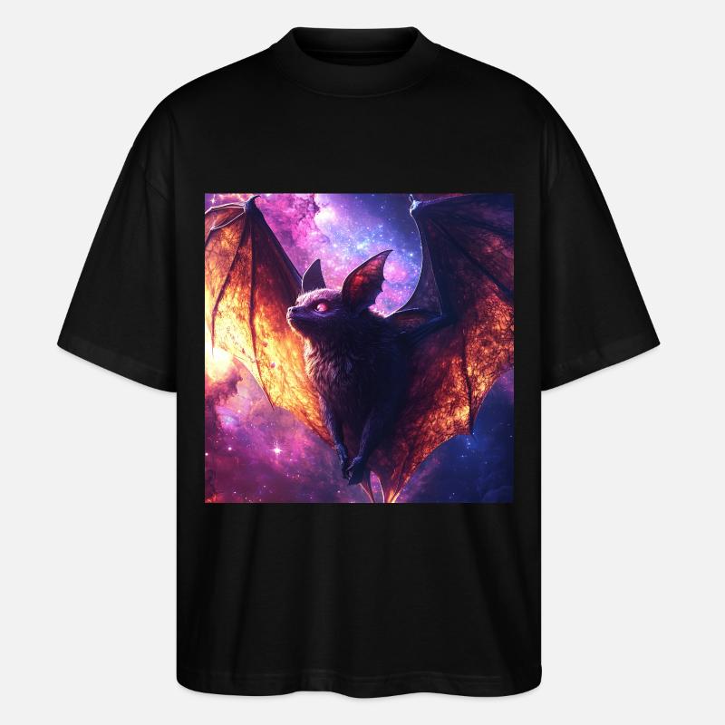 Schläger - Stanley/Stella Oversized Unisex Bio T-Shirt Blaster 2.0 - Schwarz