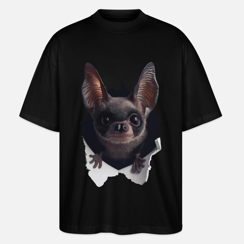 Schläger - Stanley/Stella Oversized Unisex Bio T-Shirt Blaster 2.0 - Schwarz