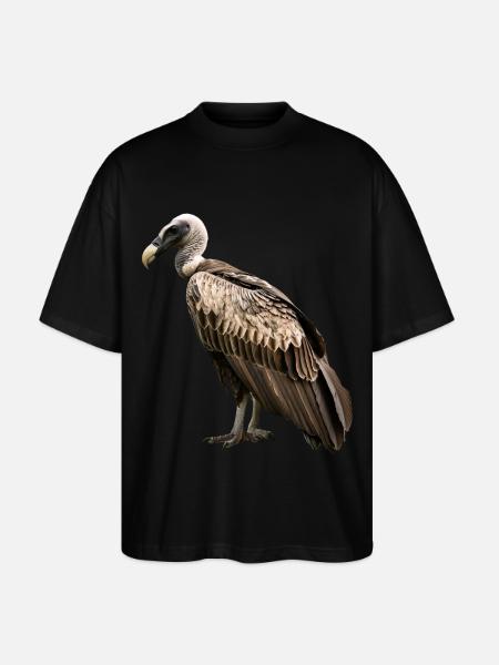 Geier - Stanley/Stella Oversized Unisex Bio T-Shirt Blaster 2.0 - Schwarz