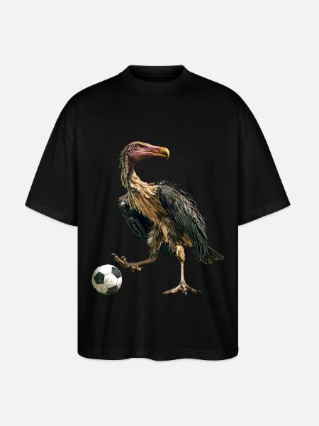Geier - Stanley/Stella Oversized Unisex Bio T-Shirt Blaster 2.0 - Schwarz