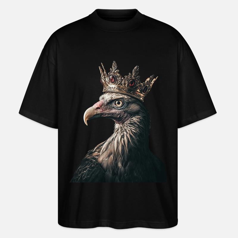 Geier - Stanley/Stella Oversized Unisex Bio T-Shirt Blaster 2.0 - Schwarz