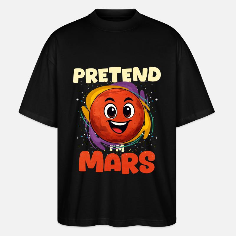 Mars - T-shirt bio Blaster 2.0 coupe oversize Stanley/Stella Unisexe - noir