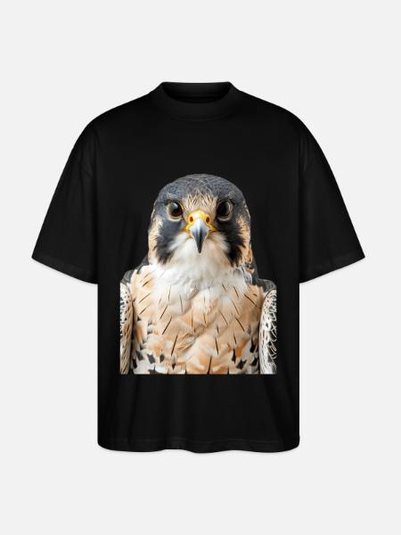 Falcon - Stanley/Stella Oversized Unisex Organic T-shirt Blaster 2.0 - black