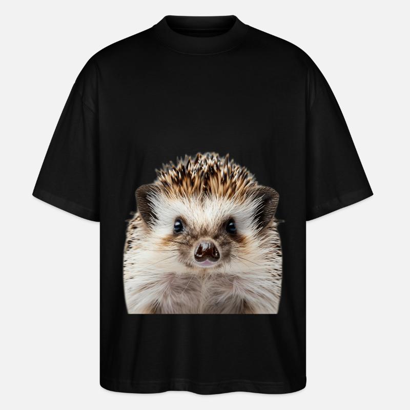 Igel - Stanley/Stella Oversized Unisex Bio T-Shirt Blaster 2.0 - Schwarz