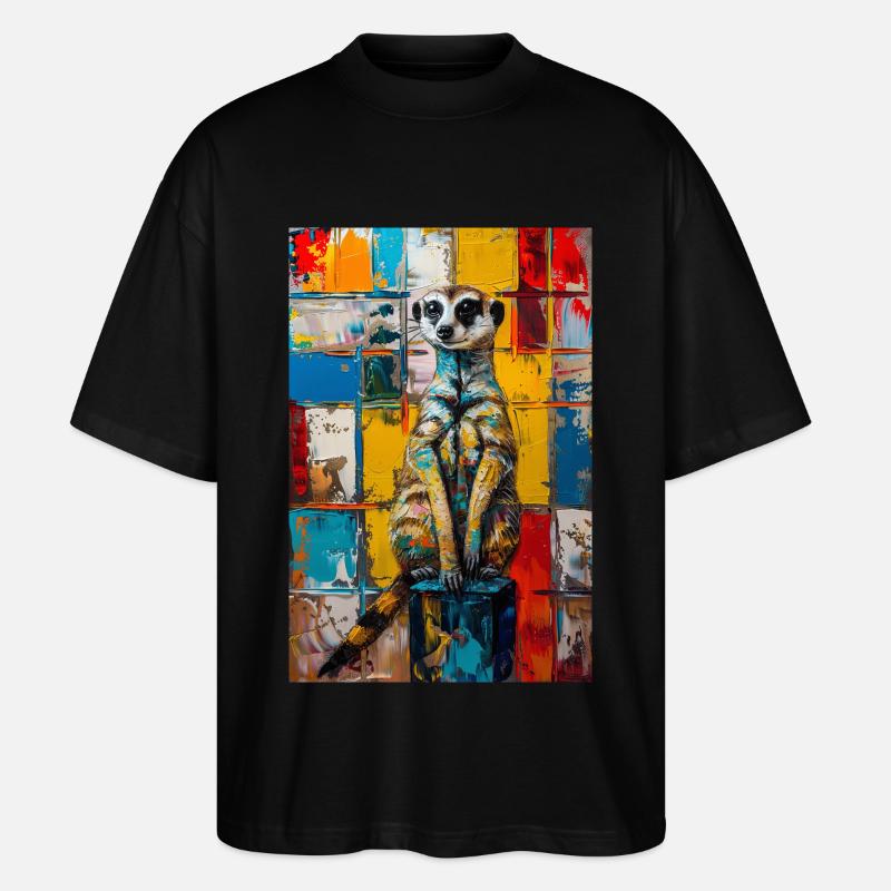 Suricate - T-shirt bio Blaster 2.0 coupe oversize Stanley/Stella Unisexe - noir