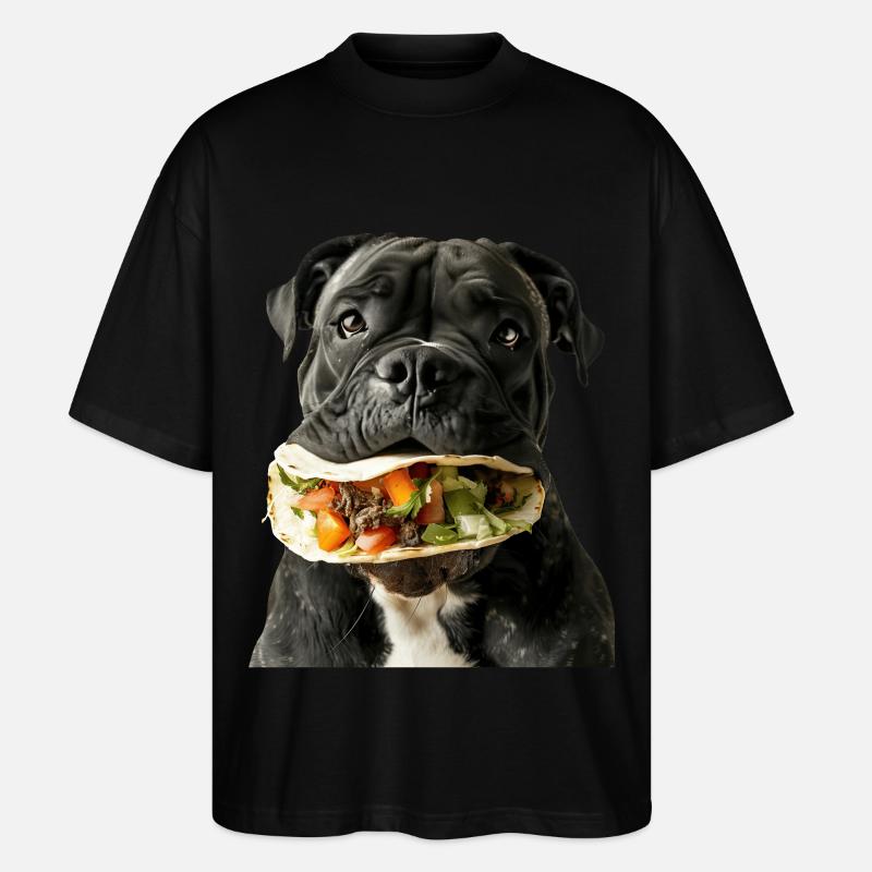 Cane corso - T-shirt bio Blaster 2.0 coupe oversize Stanley/Stella Unisexe - noir