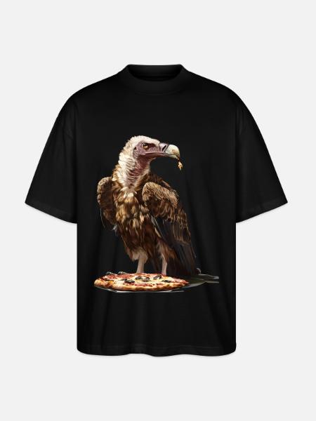 Geier - Stanley/Stella Oversized Unisex Bio T-Shirt Blaster 2.0 - Schwarz