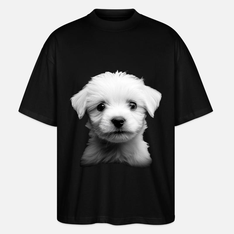 maltesisch - Stanley/Stella Oversized Unisex Bio T-Shirt Blaster 2.0 - Schwarz