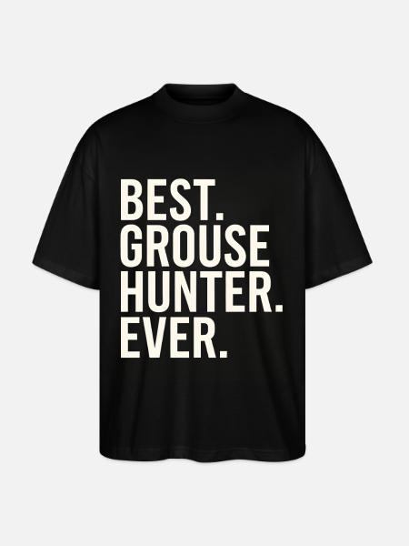 Auerhahn - Stanley/Stella Oversized Unisex Bio T-Shirt Blaster 2.0 - Schwarz