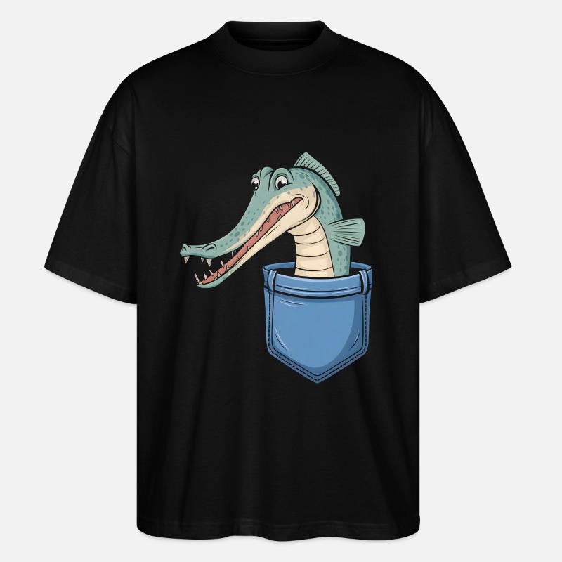 Gar - Stanley/Stella Oversized Unisex Bio T-Shirt Blaster 2.0 - Schwarz