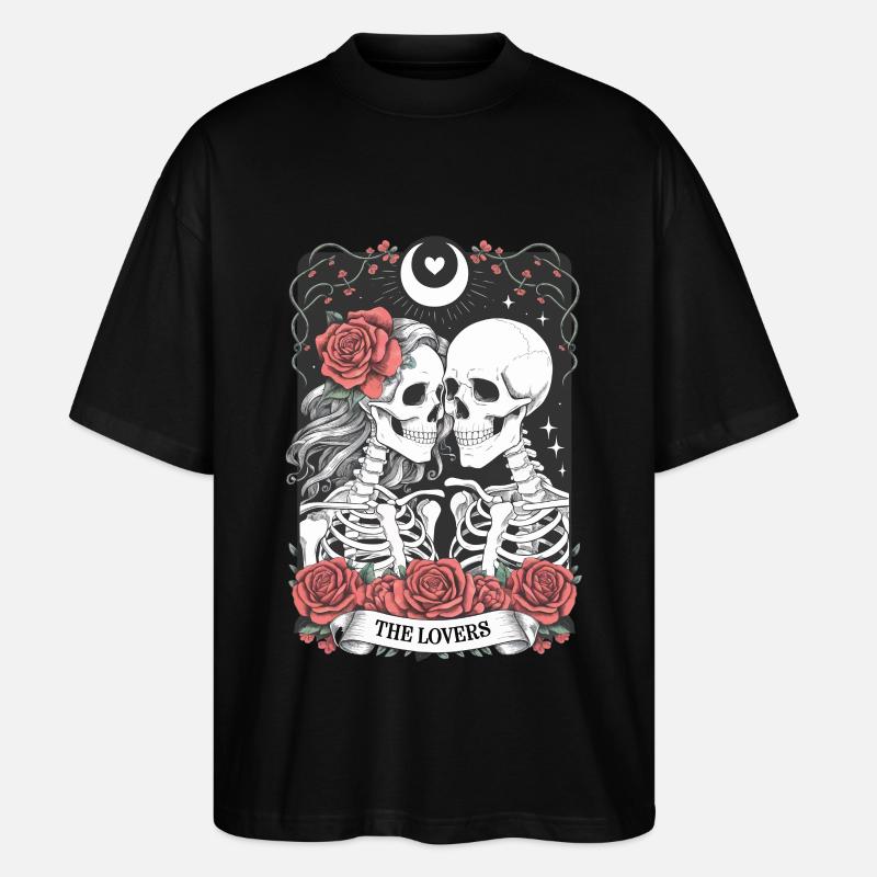 Tarotkarte - Stanley/Stella Oversized Unisex Bio T-Shirt Blaster 2.0 - Schwarz