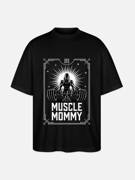 Tarotkarte - Stanley/Stella Oversized Unisex Bio T-Shirt Blaster 2.0 - Schwarz