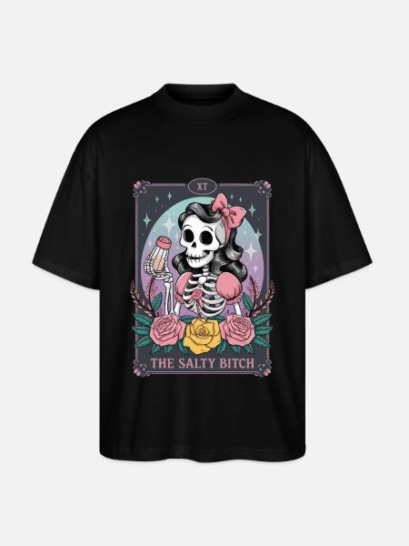 Tarotkarte - Stanley/Stella Oversized Unisex Bio T-Shirt Blaster 2.0 - Schwarz