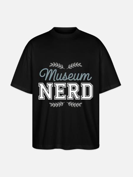 Museum - Stanley/Stella Oversized Unisex Organic T-shirt Blaster 2.0 - black