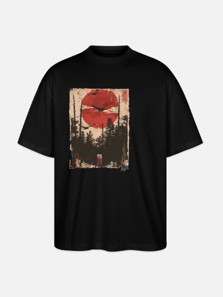 Propaganda Style: Nature Revolution - Stanley/Stella Oversized Unisex Organic T-shirt Blaster 2.0 - black