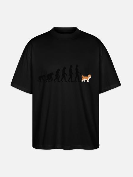 Akita - Stanley/Stella Oversized Unisex Organic T-shirt Blaster 2.0 - black