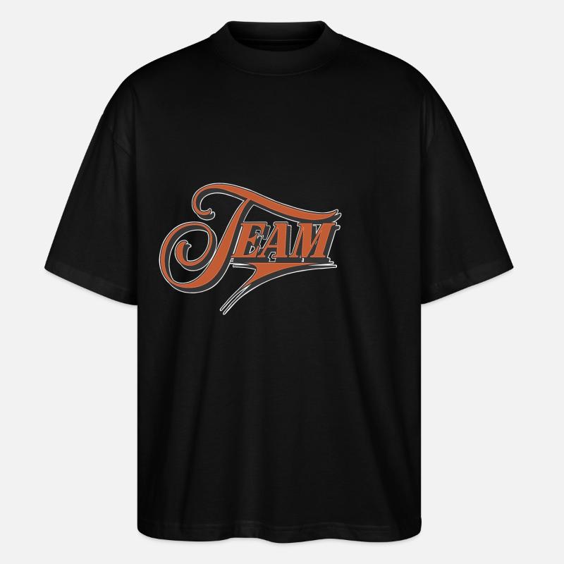 Team - Stanley/Stella Oversized Unisex Bio T-Shirt Blaster 2.0 - Schwarz