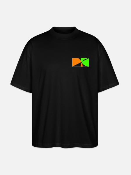 ¡Mantente en la pelota! - Camiseta Oversize Ecológica Unisex Stanley/Stella Blaster 2.0 - negro