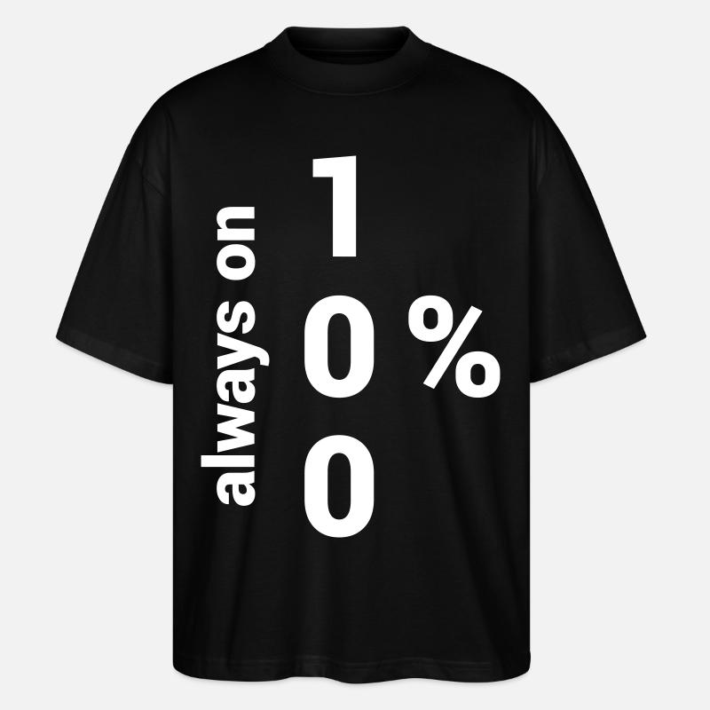 Zéro ou héros - T-shirt bio Blaster 2.0 coupe oversize Stanley/Stella Unisexe - noir