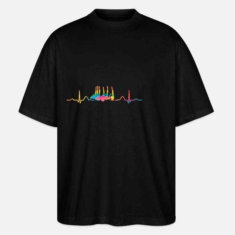 Synchronschwimmen Team Artistic Swim - Stanley/Stella Oversized Unisex Bio T-Shirt Blaster 2.0 - Schwarz