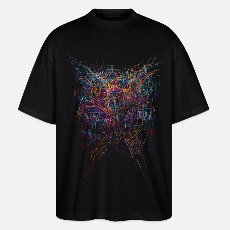 Sci-Fi Horror Design - Stanley/Stella Oversized Unisex Bio T-Shirt Blaster 2.0 - Schwarz
