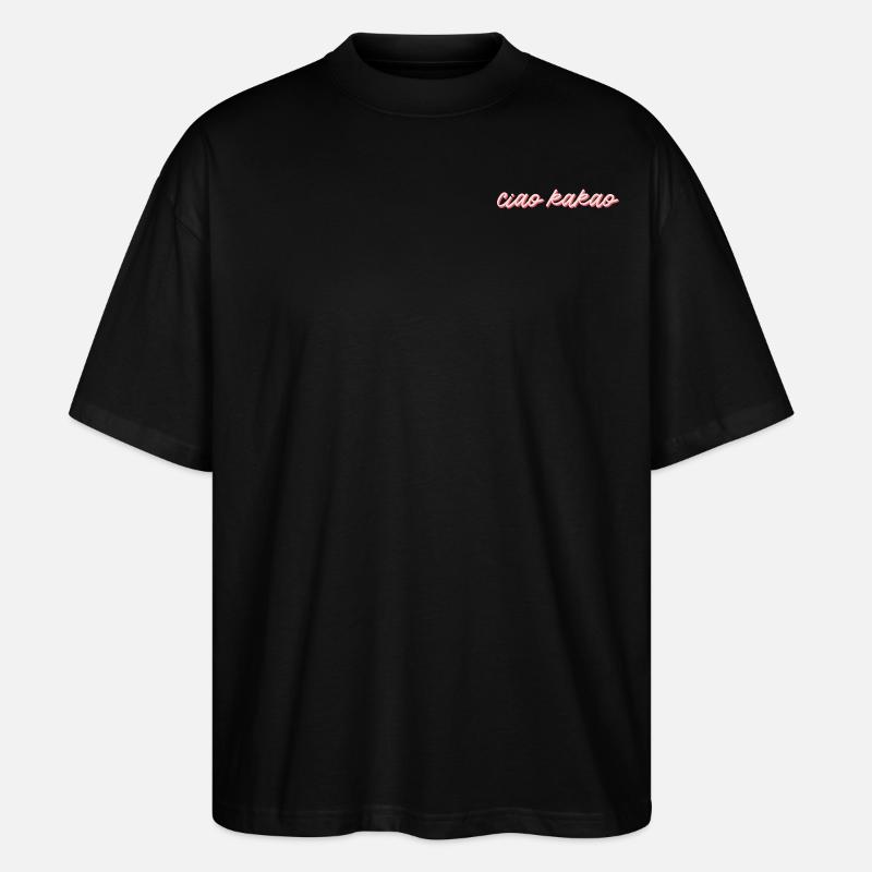 Ciao Kakao - Stanley/Stella Oversized Unisex Bio T-Shirt Blaster 2.0 - Schwarz