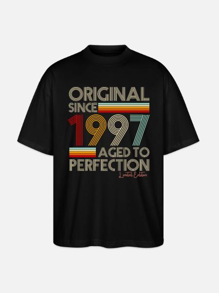 1997 - Stanley/Stella Oversized Unisex Organic T-shirt Blaster 2.0 - black