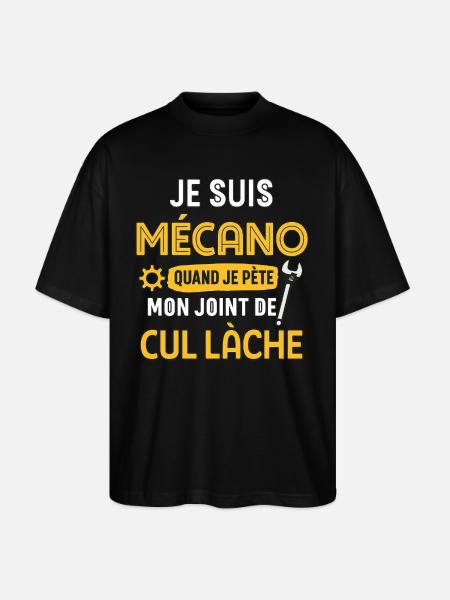 Mechanic - Stanley/Stella Oversized Unisex Organic T-shirt Blaster 2.0 - black