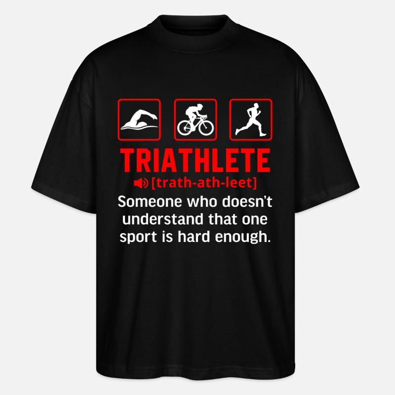 Triathlete definition - T-shirt bio Blaster 2.0 coupe oversize Stanley/Stella Unisexe - noir