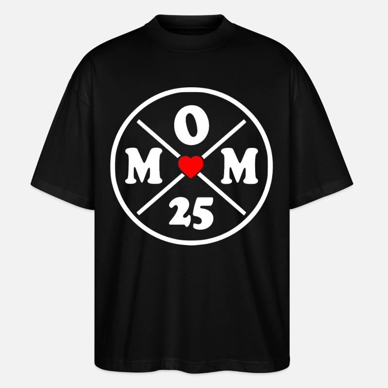 Mom 2025 - T-shirt bio Blaster 2.0 coupe oversize Stanley/Stella Unisexe - noir