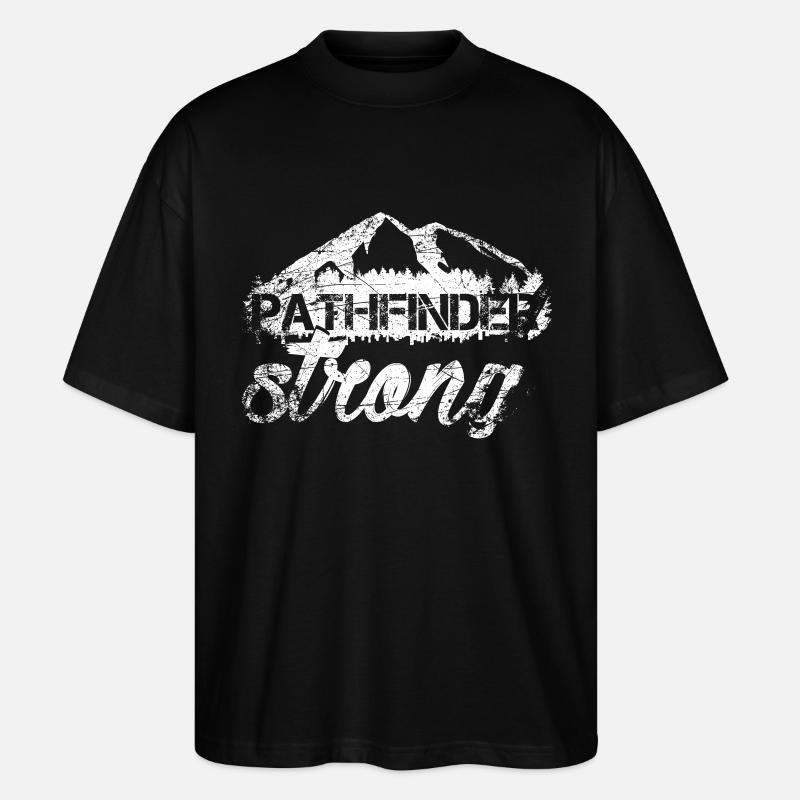 Pathfinder - Stanley/Stella Oversized Unisex Organic T-shirt Blaster 2.0 - black