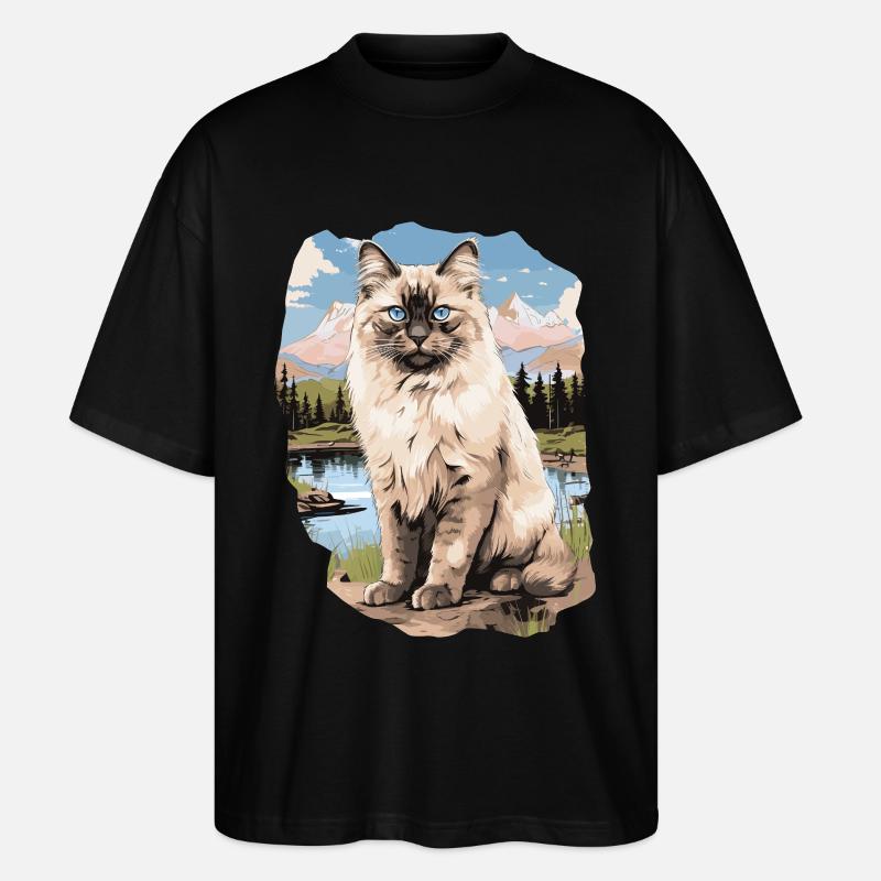 Poupée de chiffon - T-shirt bio Blaster 2.0 coupe oversize Stanley/Stella Unisexe - noir