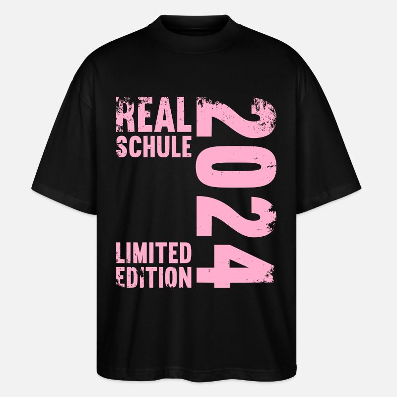 Lycée Jeunes Filles Lycée 2024 - T-shirt bio Blaster 2.0 coupe oversize Stanley/Stella Unisexe - noir