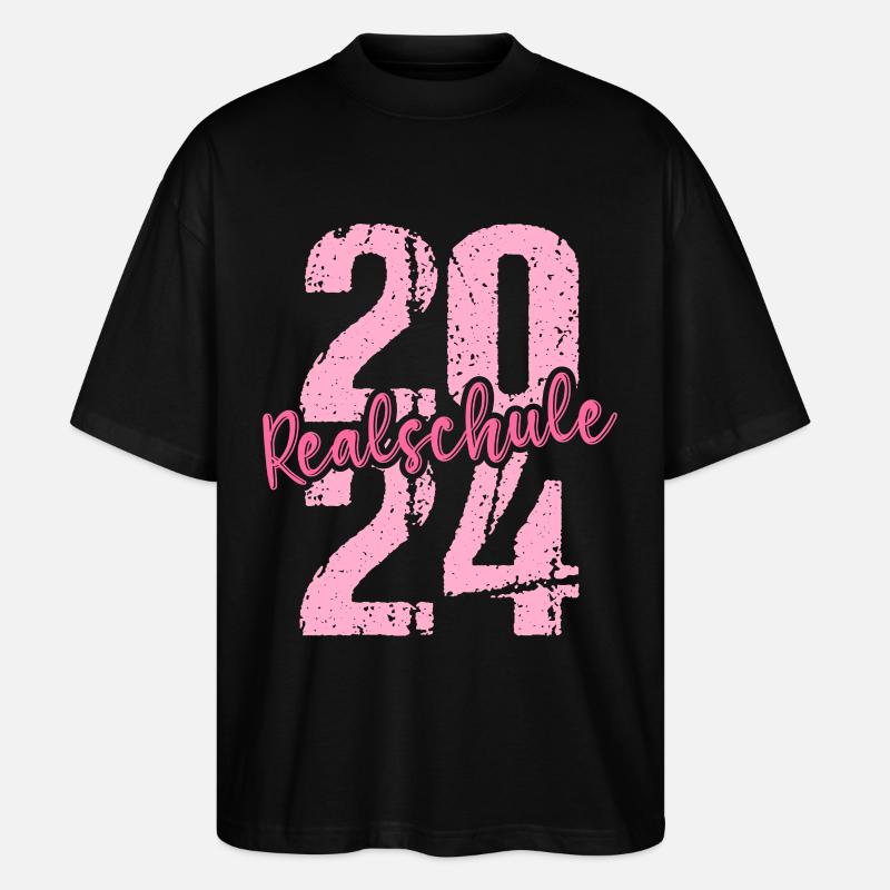 Lycée Jeunes Filles Lycée 2024 - T-shirt bio Blaster 2.0 coupe oversize Stanley/Stella Unisexe - noir
