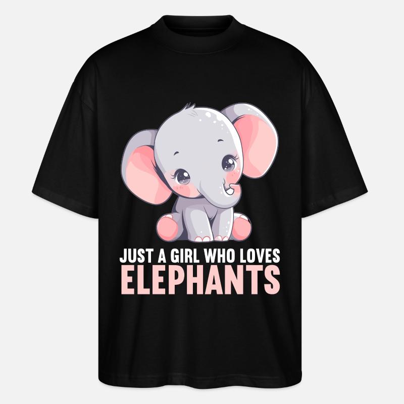 Éléphant Éléphant - T-shirt bio Blaster 2.0 coupe oversize Stanley/Stella Unisexe - noir
