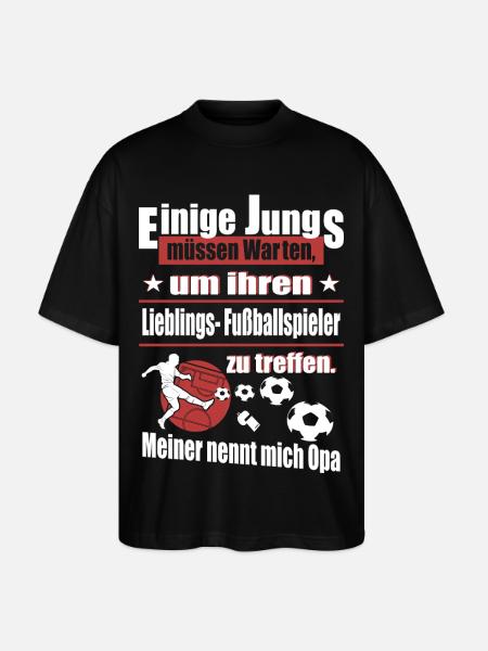Football Papi - T-shirt bio Blaster 2.0 coupe oversize Stanley/Stella Unisexe - noir