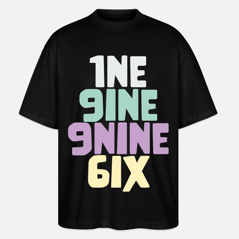 Millésime 1996 - T-shirt bio Blaster 2.0 coupe oversize Stanley/Stella Unisexe - noir