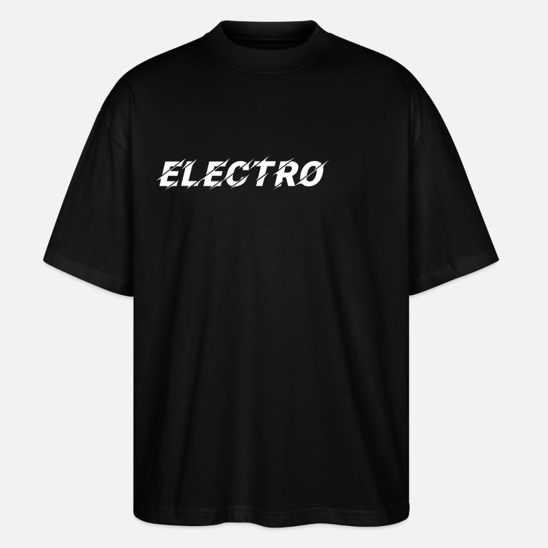 Electro - Stanley/Stella Oversized Unisex Bio T-Shirt Blaster 2.0 - Schwarz