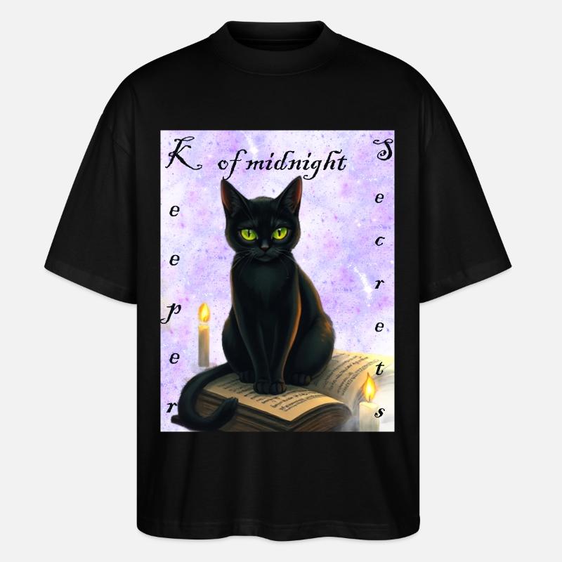 Gardien des secrets de minuit - T-shirt bio Blaster 2.0 coupe oversize Stanley/Stella Unisexe - noir