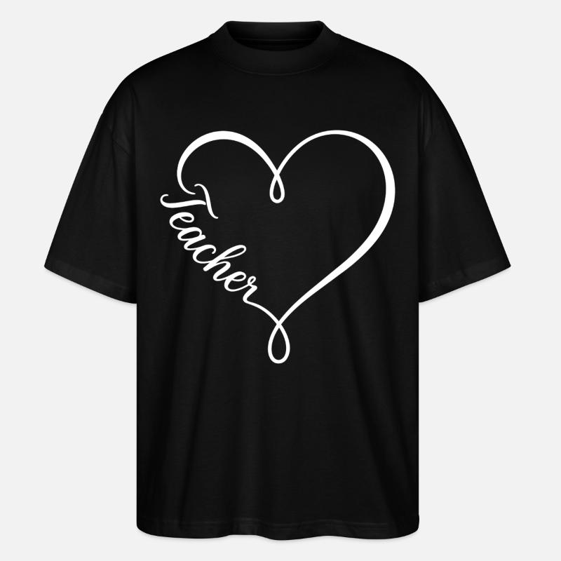 Professor – Professor - Stanley/Stella Oversized Unisex Bio T-Shirt Blaster 2.0 - Schwarz