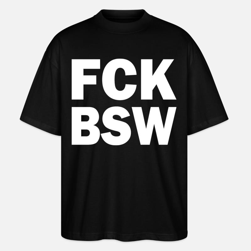 bsw - T-shirt bio Blaster 2.0 coupe oversize Stanley/Stella Unisexe - noir