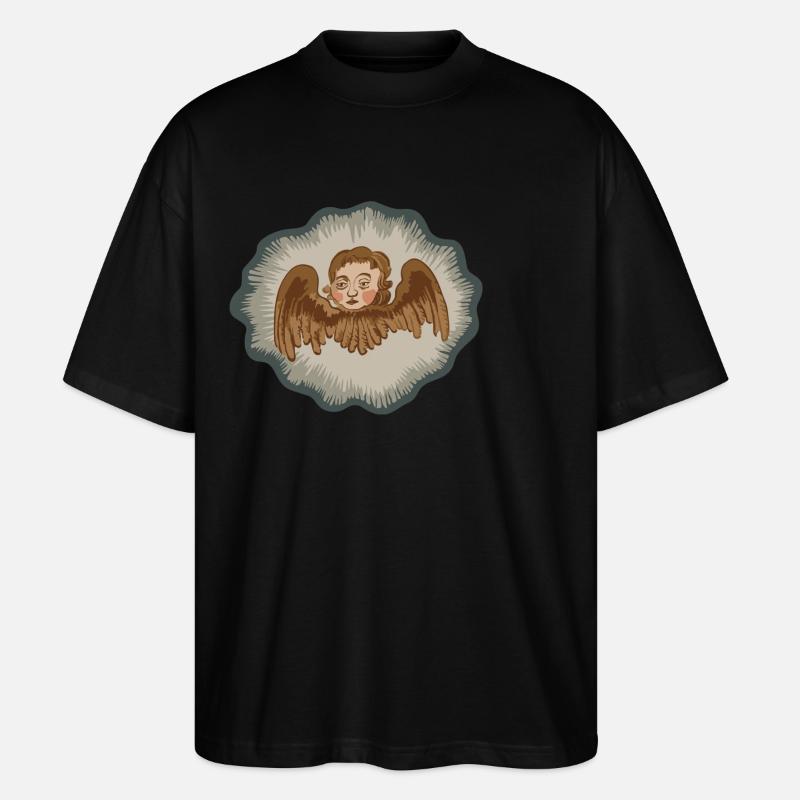 Hedesundaängel - T-shirt bio Blaster 2.0 coupe oversize Stanley/Stella Unisexe - noir