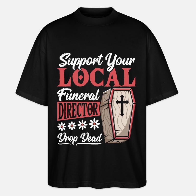 Soutenez votre section locale - T-shirt bio Blaster 2.0 coupe oversize Stanley/Stella Unisexe - noir