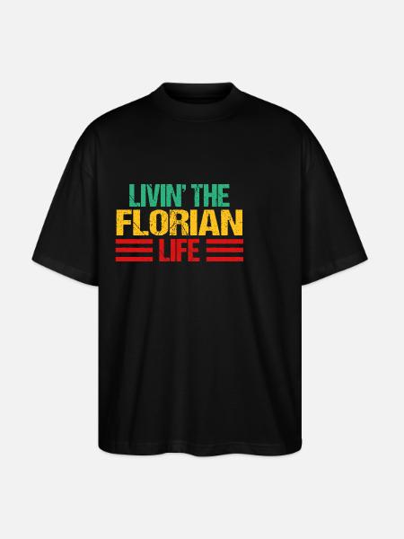 Florian - Stanley/Stella Oversized Unisex Organic T-shirt Blaster 2.0 - black